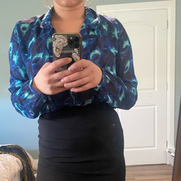 Peacock blouse - Picture 2 of 2